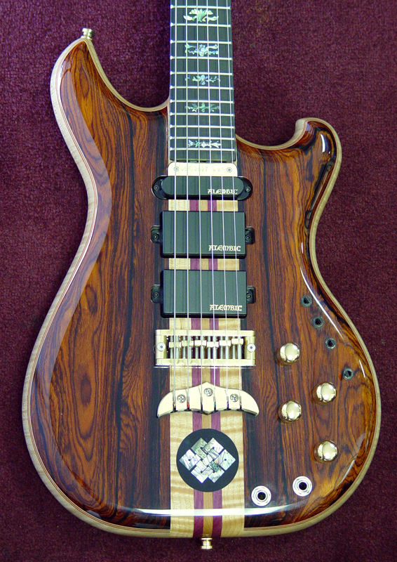 ibanez electric guitar wood