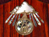 Inlaid Bronze Alembic Logo With Shell and Rays