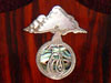 Inlaid Bronze Alembic Logo With Shell 