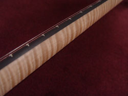 Flame Maple neck