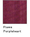 Flame Purpleheart